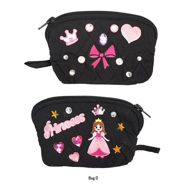 Girls Black Custom Decorated Bags!