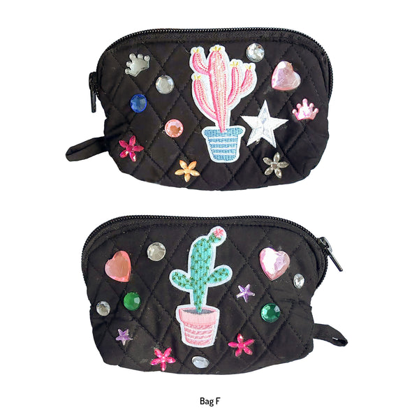 Girls Black Custom Decorated Bags!