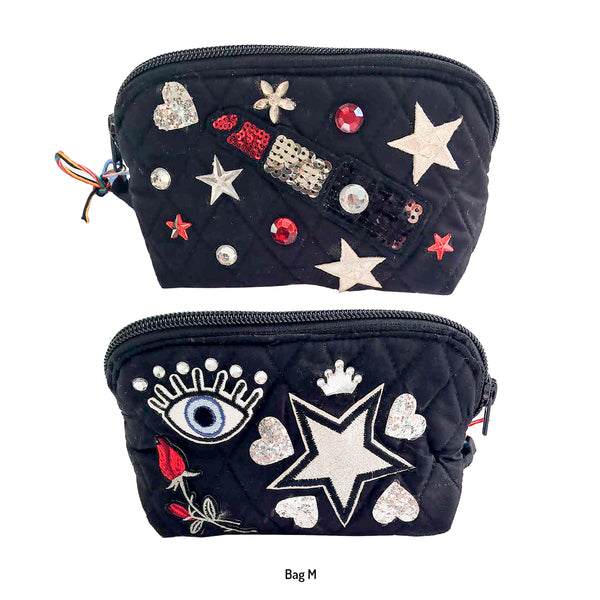 Girls Black Custom Decorated Bags!