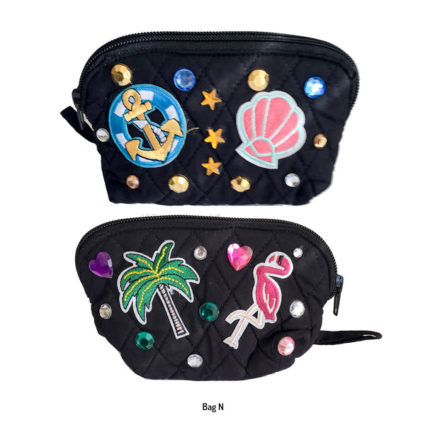 Girls Black Custom Decorated Bags!