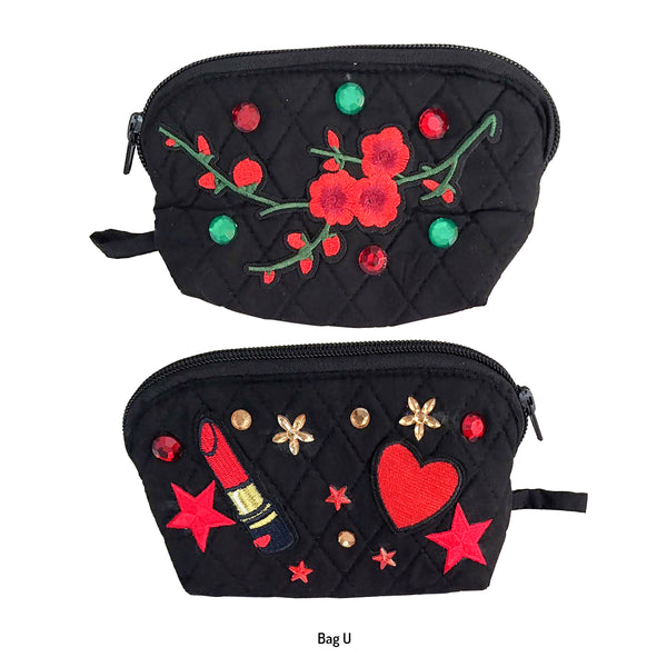 Girls Black Custom Decorated Bags!