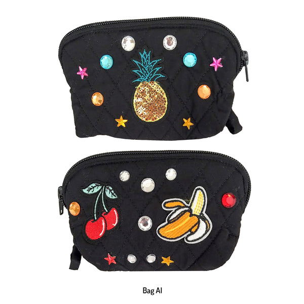 Girls Black Custom  Decorated Bags!