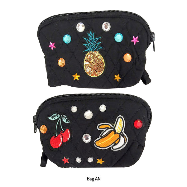 Girls Black Custom  Decorated Bags!