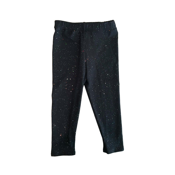 Black Leggings with Sparkles