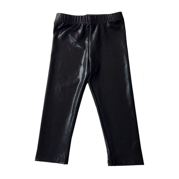Black Tie Shiny Kids leggings children's