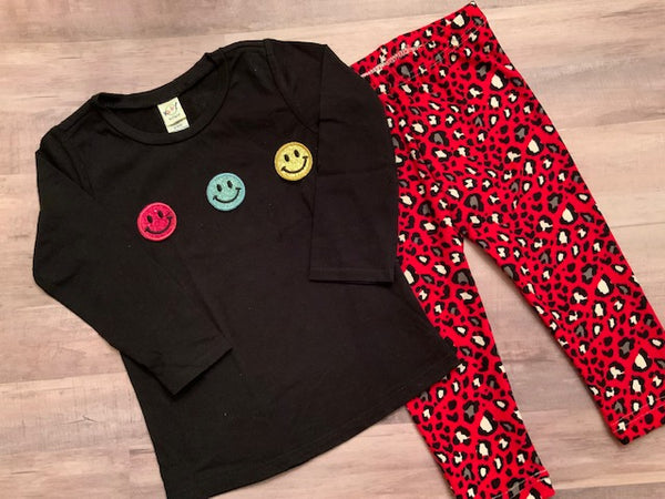 Girls Soft Cheetah Leggings, Size 12m-8y