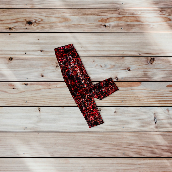 Halloween Red Splatter Leggings