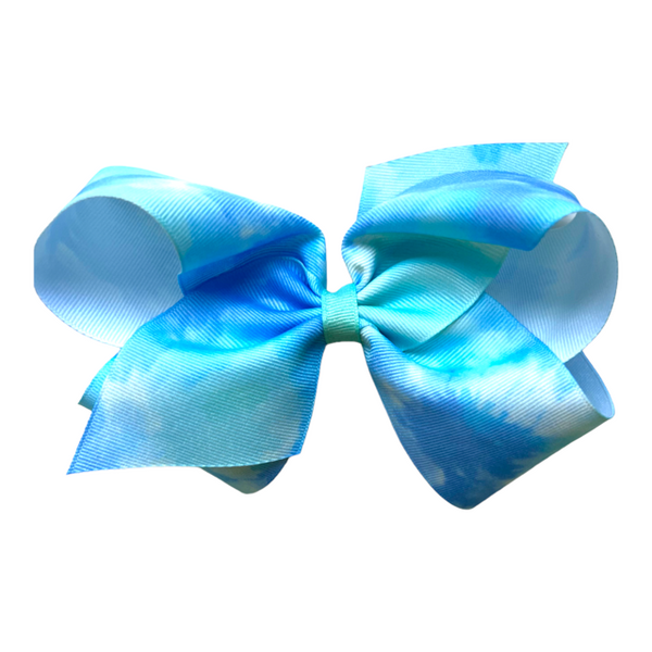 Wee One Tie Dye and Rainbow Hair Bows