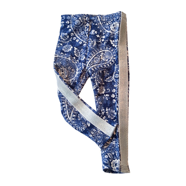 Trendy paisley with Side Stripe Legging