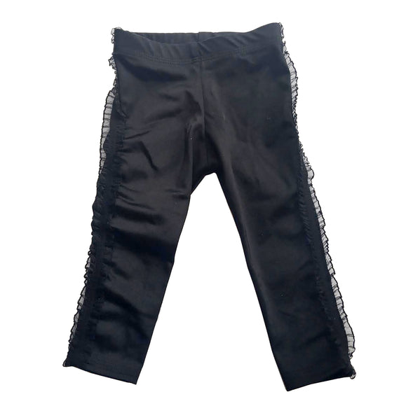 Cutsie Baby Black Ruffle baby and kids Legging
