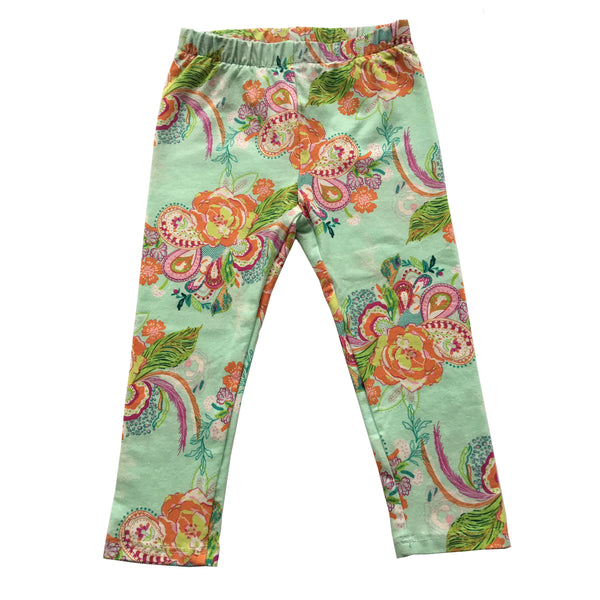 Floral Bouquet Legging Spring Easter
