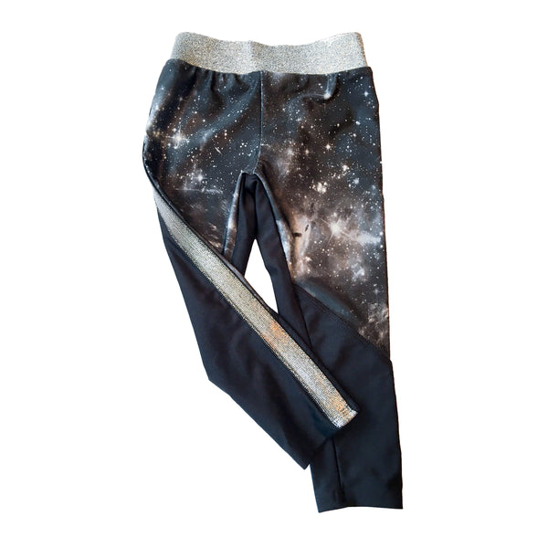 Play Among the Stars Black Galaxy Legging