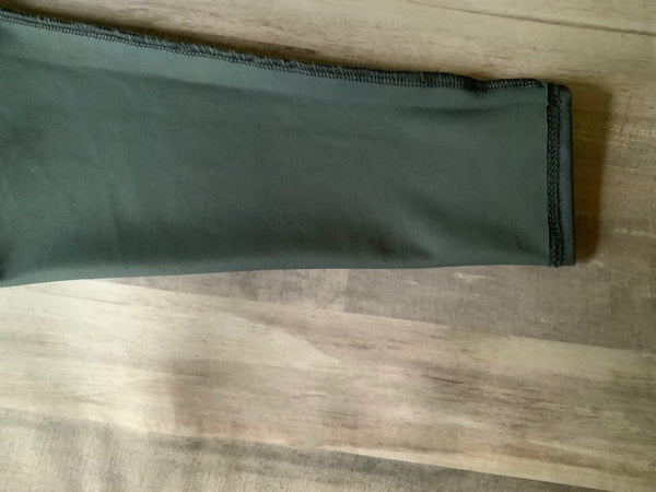 Girls Gray Mystique Metallic Leggings, Sizes 12m-8Y