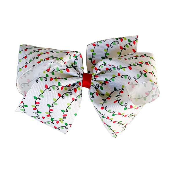 Girls Christmas Hair Bows