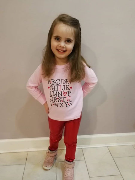 Girls Red Metallic Leggings, Sizes 12m-8Y