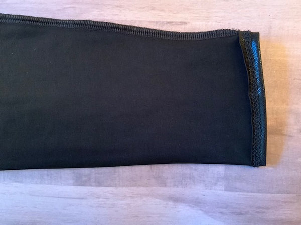 Girls Black Mystique Metallic Leggings, Sizes 12m-8y