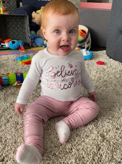 Pink Matte Metallic Leggings for Girls