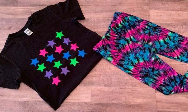 Girls Tie Dye Leggings, Sizes 2T-10y