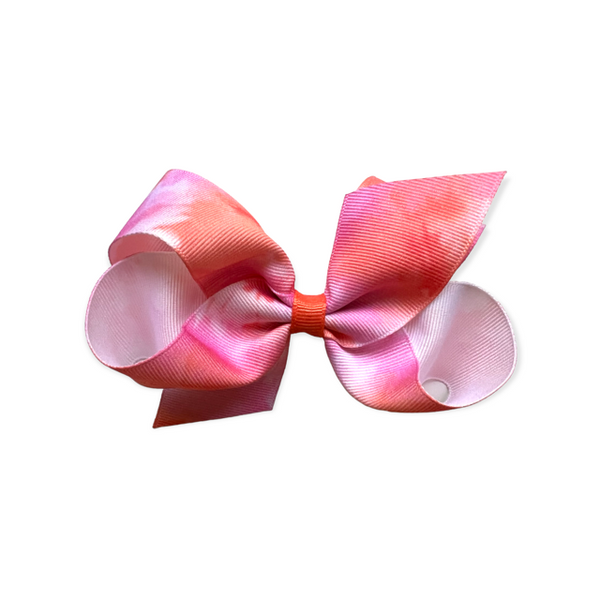 Wee One Tie Dye and Rainbow Hair Bows