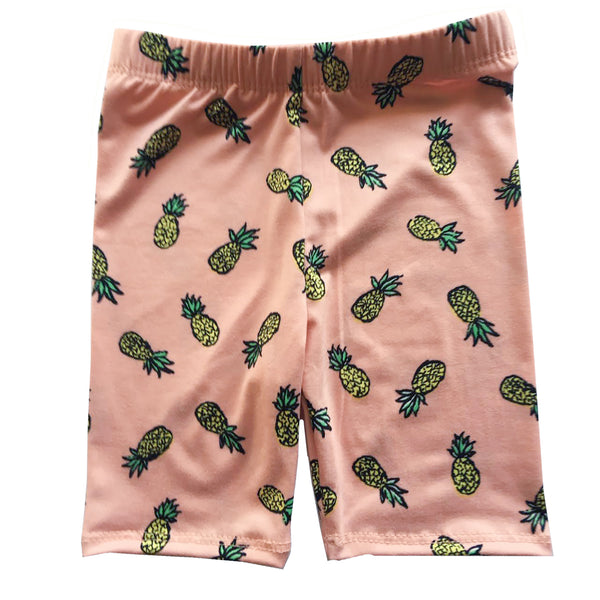 Pineapple Princess  Bike Shorts