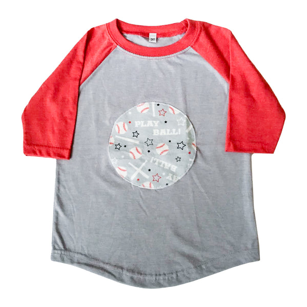¾ sleeve Sports: Baseball Tee