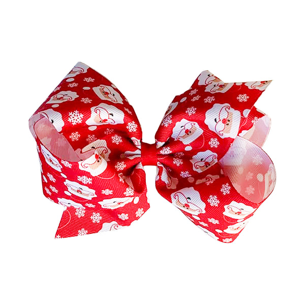 Girls Christmas Hair Bows