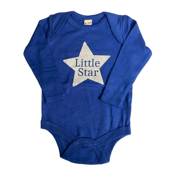 Little Star! Royal Blue Onesie