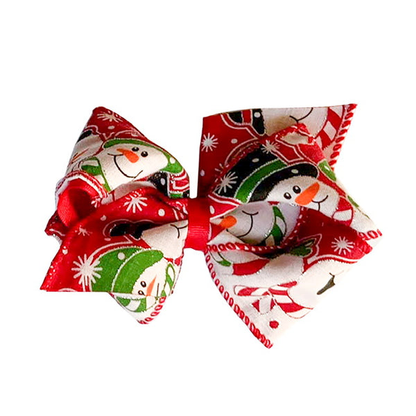 Girls Christmas Hair Bows