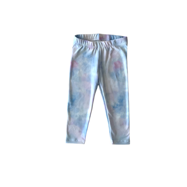 Girls Tie Dye Soft Leggings,  Sizes 12-18m to 8yr