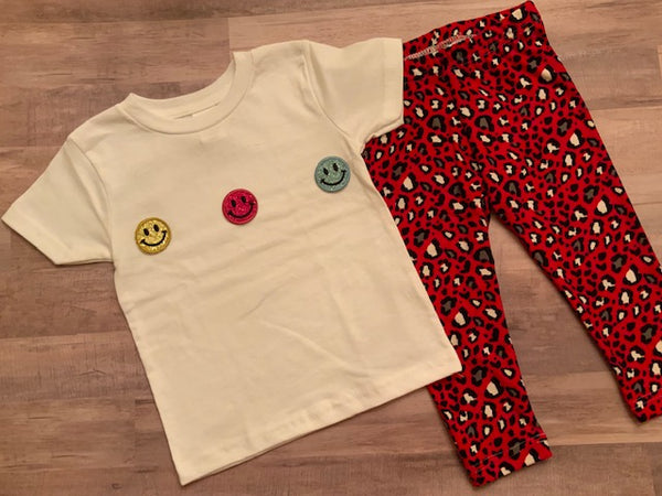 Girls Soft Cheetah Leggings, Size 12m-8y