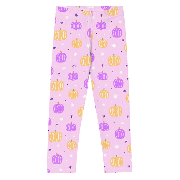 Pink Halloween Pumpkin Kid's Leggings