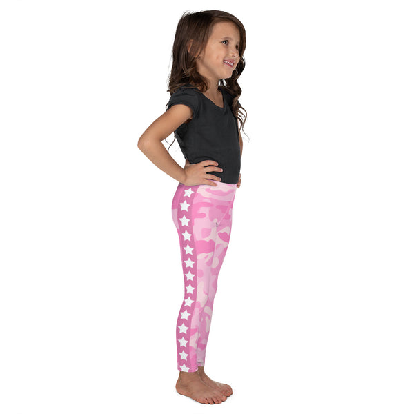 Pink Camo Kid's Sublimation Leggings