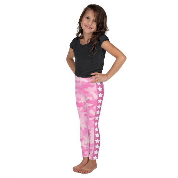 Pink Camo Kid's Sublimation Leggings