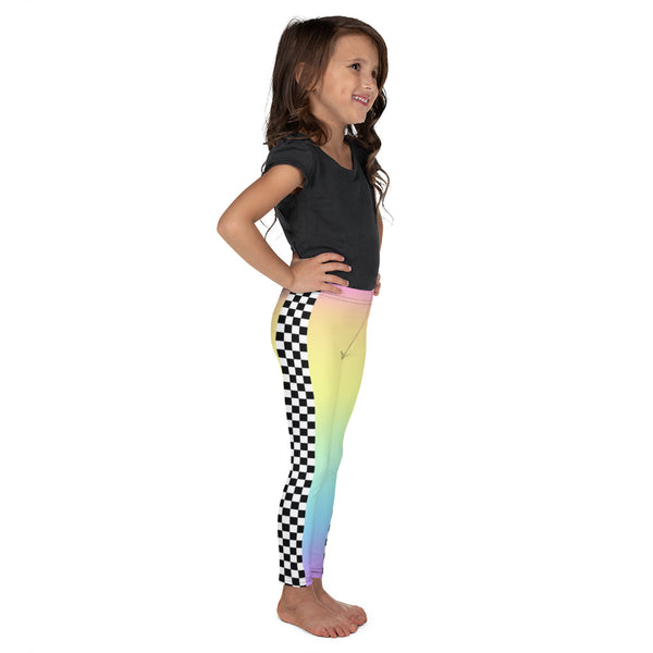 Rainbow Racer Kid's Sublimation Leggings