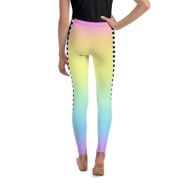 Rainbow Racer Youth Leggings Sublimation