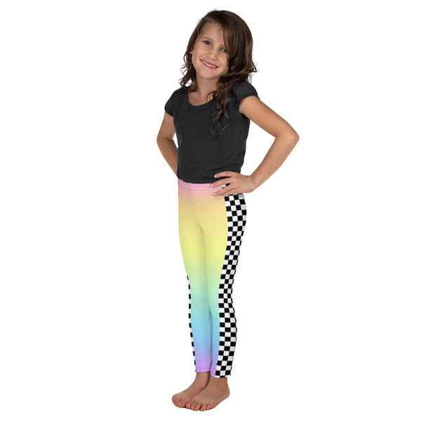 Rainbow Racer Kid's Sublimation Leggings
