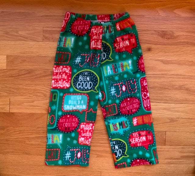 Christmas Kids Fleece Pants
