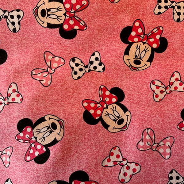 Girls Minnie Mouse Masks - Nose wire + filter pocket