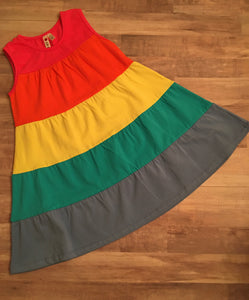 Girls Summer Twirl Dress, Size 4