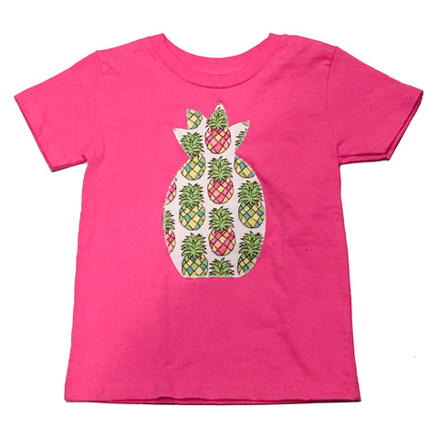 Pineapple Delight! T-shirt Fuschia pink