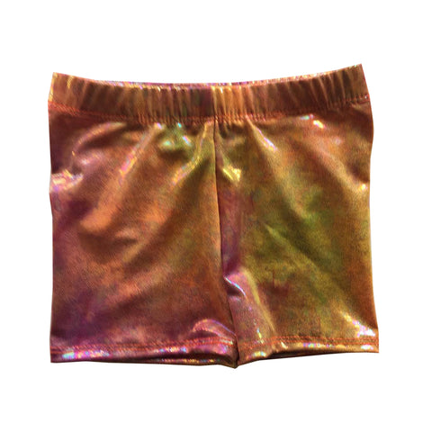 Sunset Tie Dye Cartwheel Shorts for kids