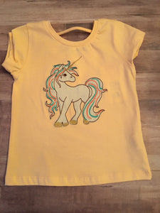 Girl's Unicorn Shirt, Size 4