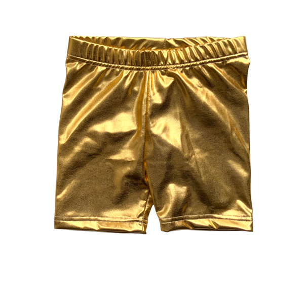 Bright as Gold Girl Bike Shorts Sizes 3T, 7